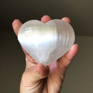 Selenite Heart